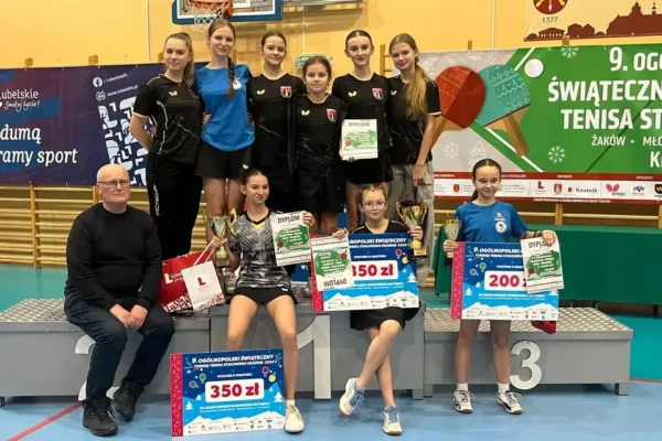 II liga tenisa stołowego: Żaczek Fajsławice przegrywa z Wolą Sernicką 4:6
