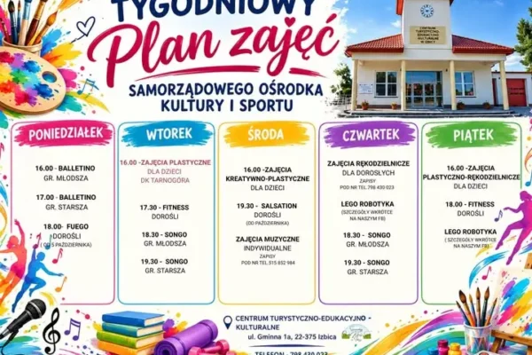 Jesienne warsztaty plastyczne w Tarnogórze – dzieci tworzyły muchomory z darów natury