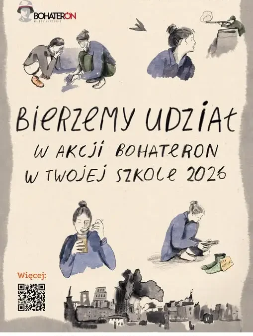BOHATERON 2026 w Zespole Szkół w Krasnymstawie: historia pani Haliny Rogozińskiej