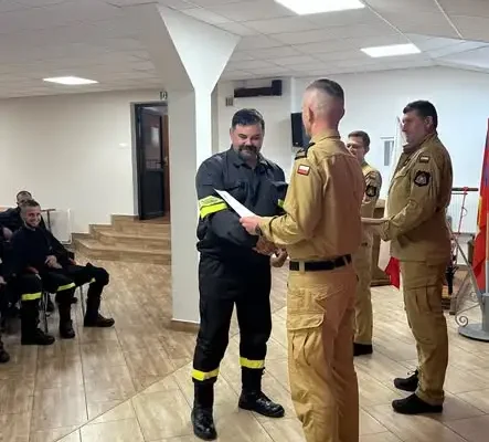 38 druhów z powiatu krasnostawskiego ukończyło szkolenie kierowcy-konserwatora sprzętu ratowniczego OSP
