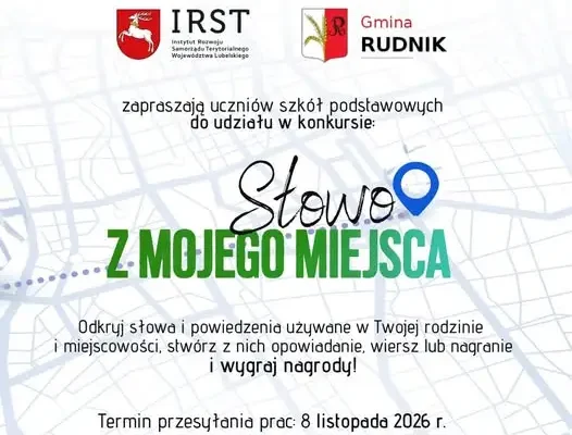 Konkurs „Słowo z mojego miejsca” – ocal gwarę swojej Małej Ojczyzny