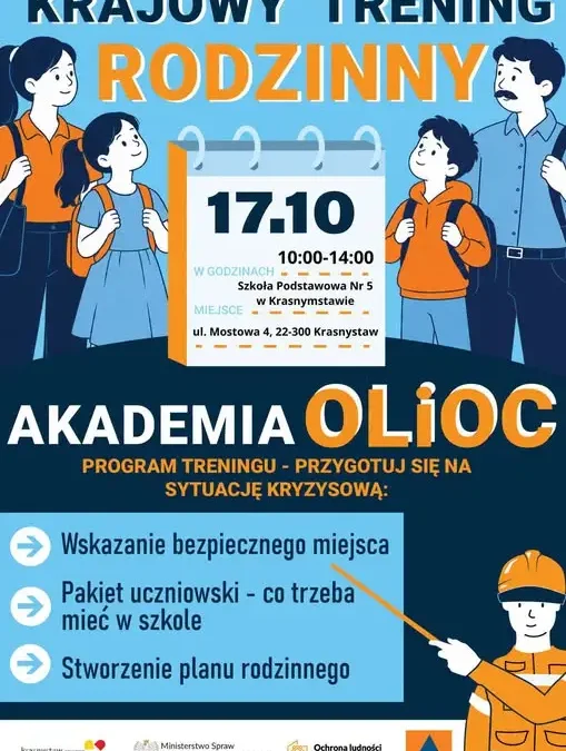 Krajowy Trening Rodzinny w Krasnymstawie – postaw na bezpieczeństwo