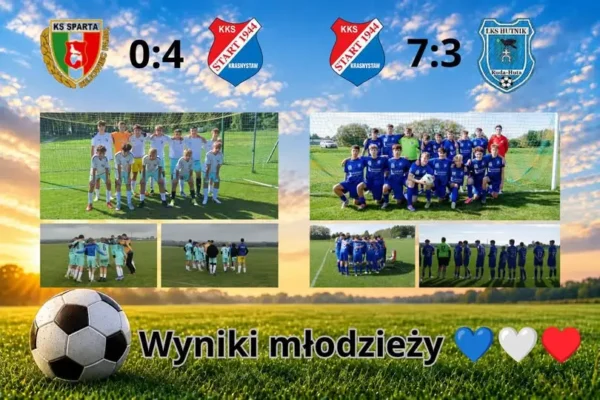 Start 1944 Krasnystaw: trampkarze mistrzem jesieni, juniorzy wygrywają 7:3