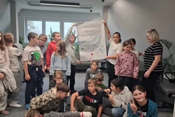 Czwartoklasiści ze Szkoły Podstawowej w Gorzkowie uczyli się programowania z Photonami
