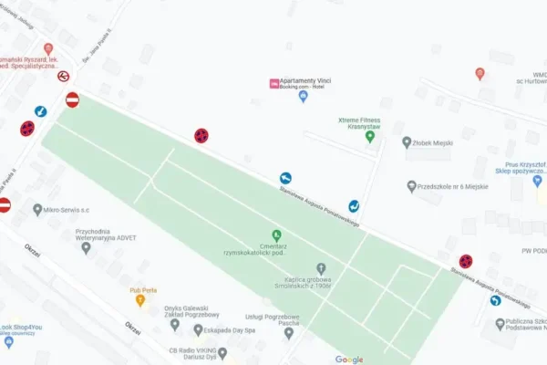 Zmiany w organizacji ruchu w Krasnymstawie na Wszystkich Świętych